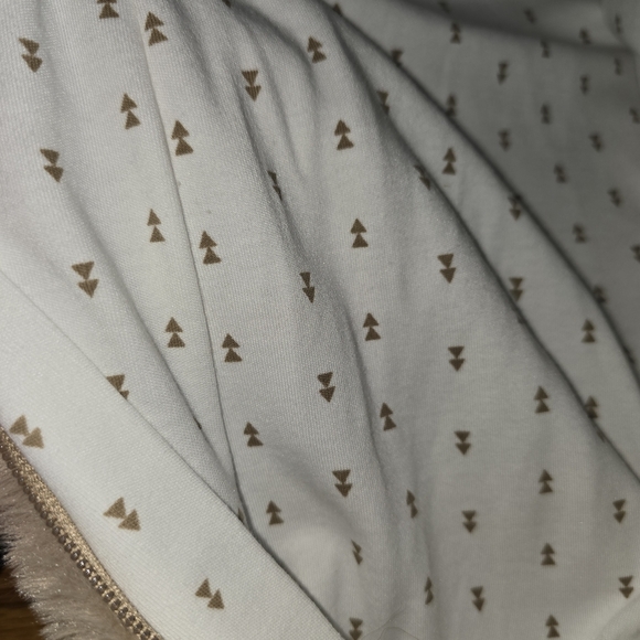 Cozy Tan Kids Footie with Hood - Picture 2 of 9